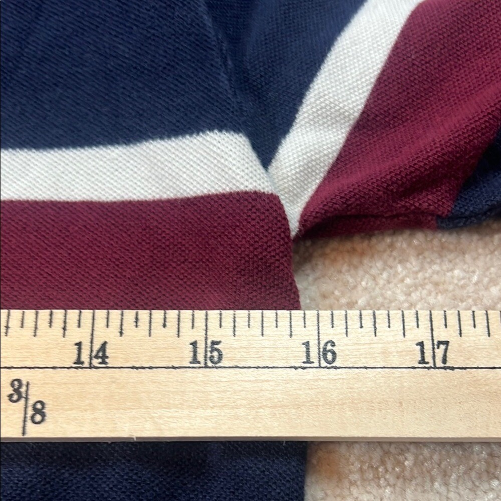Polo Ralph Lauren Striped Polo Shirt Short Sleeve Casual Top Kids Size M - Picture 4 of 5